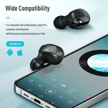 ROCK TWS Bluetooth 5.0 Stereo Slušalke Brezžične Slušalke Touch Kontrole Šport Slušalke Z Mikrofonom šumov igre na Srečo
