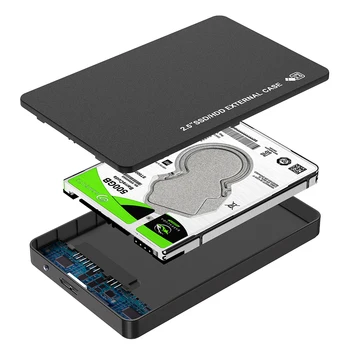 Rocketek HDD Primeru 2.5 inch SATA na USB 3.0 SSD Adapter za Trdi Disk Polje Zunanji HDD Ohišje za Prenosni RAČUNALNIK Desktop