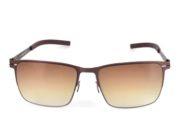 Ročno Izdelana Berin blagovno Znamko Design Polarizirana sončna Očala UV400 Moških Premaz Gradient Objektiv Vijak-manj Kvadratnih sončna Očala Vožnje oculos