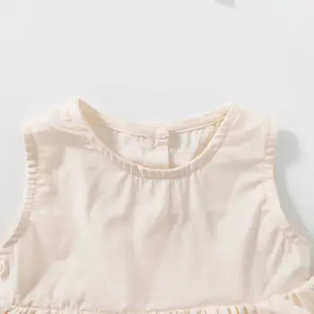 Ruffles čipke romper baby dekleta brez rokavov jumpsuit za novorojenčka otroški kombinezon otrok obleka, pižame malčka onesie skp 0-24m