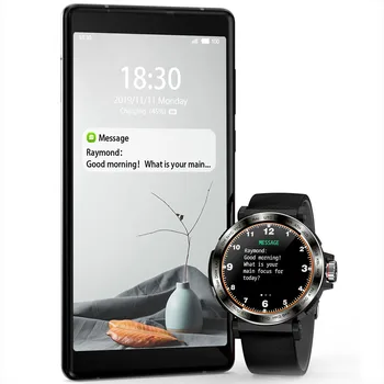 S18 Celoten Zaslon na Dotik Pametno Gledati Moške IP68 vodotesen Ura Srčnega utripa Smartwatch za IOS Android telefon Šport Gledam