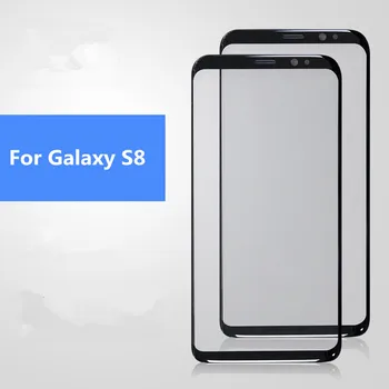 S8 Zaslon na Dotik Za Samsung Galaxy S8 Sprednji Dotik LCD Zaslon, Zunanji Stekleni Pokrovček Objektiva Telefon Popravila Zamenjati Dele