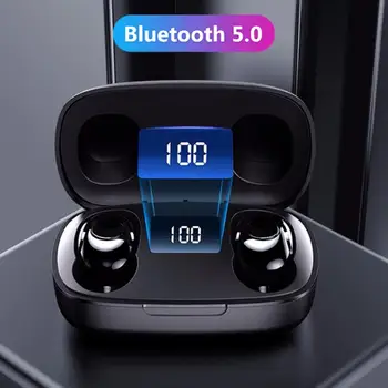 S9 TWS Bluetooth 5.0 Brezžična Mini Hi-fi in-Ear Slušalke Čepkov za iOS Android Telefon dodatki Brezžične Slušalke