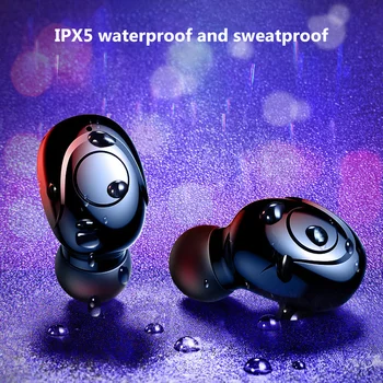 S9 TWS Bluetooth 5.0 Hi-fi Slušalke 400mAh Polnjenje Box Brezžične Slušalke Stereo Šport Nepremočljiva Čepkov Slušalke Z Mikrofonom