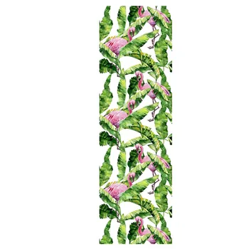 Samolepilni Zeleni Listi, Flamingo-Ozadje Doma Dekor za dnevno Sobo, Spalnica Moderen Stenski Dekor