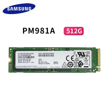 SAMSUNG M. 2 pogonu SSD, 1TB PM981A Notranji ssd Pogoni 256GB 512GB SSD M2 NVMe PCIe 3.0 x4 za Prenosni računalnik Desktop