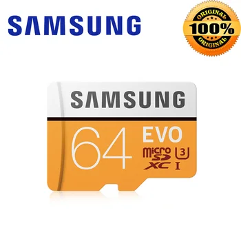 SAMSUNG tarjeta de memoria Micro SD 32 G 64 G 128g 256 tarjetas MicroSD, SDHC SDXC Max 100MB/S EVO 32 GB, 64 GB C10 TF Trans Flash