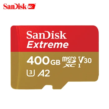 SanDisk EXTREME PLUS A2 Micro SD Kartico 256GB 32GB Pomnilniško Kartico 64 GB micro sd 128GB Class10 TF kartice 400gb 160 M/s cartao de memoria