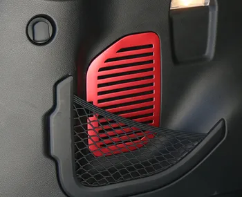 Sansour Avto Notranje Vzvratno Rep Trunk Škatla za Shranjevanje Zraka Vent Vtičnico Kritje Dekoracijo Nalepke za Jeep Renegade Up Avto Styling