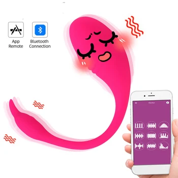 Sex Igrače Bluetooth Vibrator Dildos za Ženske Pametni Telefon APP Brezžični Nadzor Čarobni Vibrator za G Spot Klitoris Sex igrače za Par