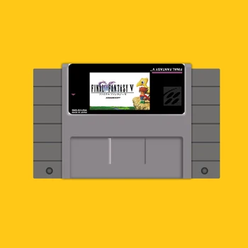 Shrani Datoteko Final Fantasy 5 16 bit Velika Siva Igra Kartice Za ZDA NTSC Igra, Igralec