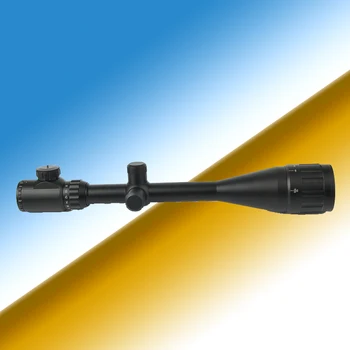 SIGHT 6-24x50 Taktično Lov Riflescope Rdeče in Zeleno Osvetljen Pištolo Področje s Področje Nastavek za Hitro Ciljem in Streljanje