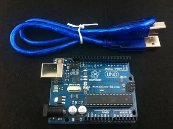 [Sintron]Arduino Uno R3 Rev3 Razvoj Odbor ATmega328P ATMEGA16U2 AVR+USB kabel+sklic PDF datoteke za program starter brezplačna dostava