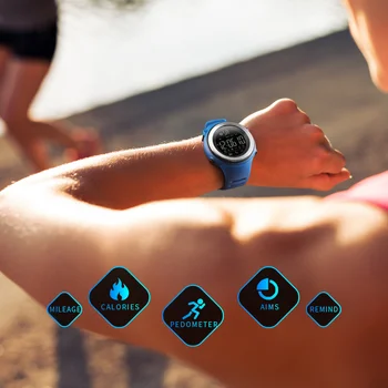SKMEI Bluetooth Smart Watch Moških Pedometer Štoparica Nepremočljiva Športne Ure Digitalne LED Elektronika Watch Ura Moških Smartwatch