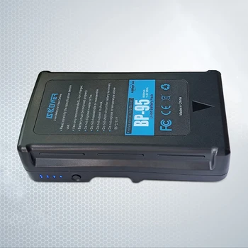 SKOWER V mount baterije (BP-95 14.8 V/6600mAh) V-mount Proti-lock Lion Baterija Za Video Kamere Z USB Vrata + D-Tapnite Polnilnik