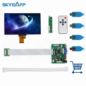 Skylarpu 1024*600 IPS Zaslon LCD TFT Monitor EJ070NA-01J z Oddaljenim Voznik Nadzorni Odbor 2AV HDMI VGA za Raspberry Pi