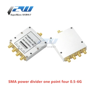 SMA microstrip moč splitter eno točko štiri 0.5-6 G SMA RF combiner WIFI 2-6 G moči splitter