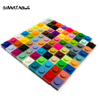 Smartable Večino Ploščo 1X1 Gradnik Deli 80 Barve Za Pixel Art QR Code & LOGOTIP Igrača Za Otroka DIY Združljiv 3024 2300pcs/veliko