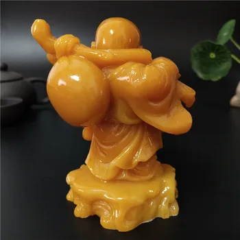 Smeh Kip Bude, umetnih Jade Kamen Maitreja Buda Kiparstvo Figurice Fengshui Doma Dekor Vrtu Okrasni Kipi