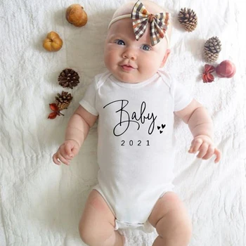Smešno Otroka Mamica 2021 Družino Ujemanje Oblačila Preprosta Nosečnosti Napoved Družino Videz Majica Baby Mama Ujemanje Oblačila