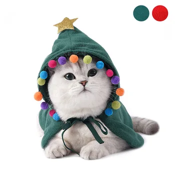 Smešno Pes, Mačka Kostum Božič Plašč Halloween Prikrivanje Mačka Hooded Oblačila, Primerna Za Majhne Pse Pet Fotografij Rekviziti Dodatki