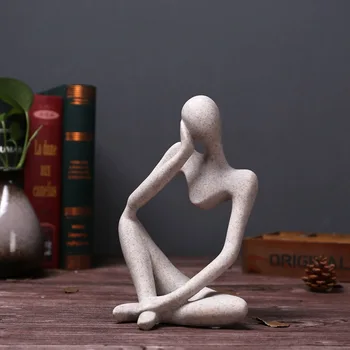 Smole, Peščenjak, ki Slika Abstraktne Znak Okraski Dekor figurice Ustvarite Dekoracijo Doma Urad za valentinovo, Darila