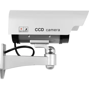 Solar Power LED CCTV Kamere Lažne Varnostne Kamere na Prostem Lutke Nadzor