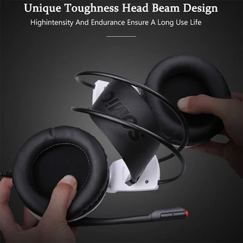 Somic USB Gaming Slušalke 7.1 Zvok Vibracije LED Luči Slušalke z Mikrofon Stereo Bas šumov Slušalke