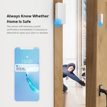 Sonoff DW2 WiFi Brezžična Varnost Vrata /Okno Senzor eWeLink APP Remote Preverite Home Security Deliti podatke Z Družino Pametnih Domov Modul