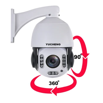SONY IMX 335 Brezžični 5MP fotoaparat Samodejno sledi 30X ZOOM 25fps Hikvision protokol Človekovih priznanje WIFI PTZ Speed dome IP Kamero varnost