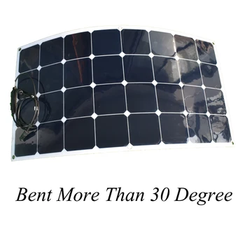 Sončne celice, Komplet 12V 300w 200w 100W Z ZDA Sunpower C60 Celice, Fotonapetostnega Modula 23% Učinkovitost Polnjenja Za Kampiranje RV Čoln