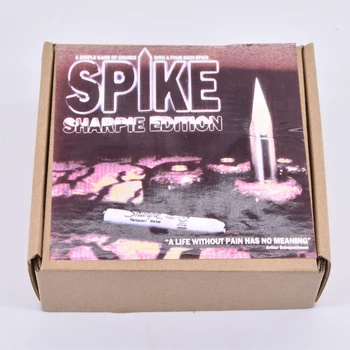Spike Sharpie Edition (Leseno Osnovo) Čarovniških Trikov Čarovnik Fazi Iluzijo Prevara Mentalism Pribor Vsestranski Magica Rekviziti