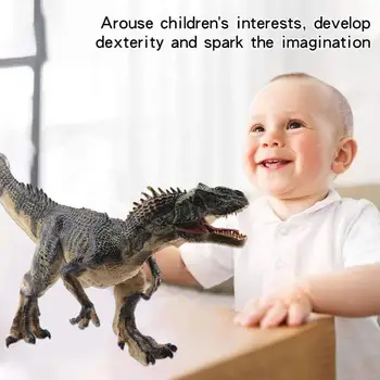 Spinosaurus Dinozaver Modeli Igrače, Rjavo In Črno Dejanje PVC Učenje Številke Otrok Allosaurus Zbirka Darilo Educationa H3Y9