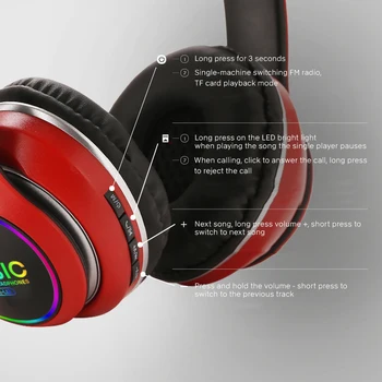 ST-L63 Zložljive Nad-Ear Slušalke Aktivno odstranjevanje Preklic Brezžična tehnologija Bluetooth 5.0 Hi-fi Slušalke Slušalke Za Video Igre Novo