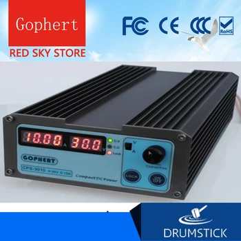 Stalna Gophert CPS-3010II 300W Digitalni DC Napajanje CPS-3010 Nastavljiv 0-30V 5V 12V 15V 24V 0-10A Ključavnico 110V/220V