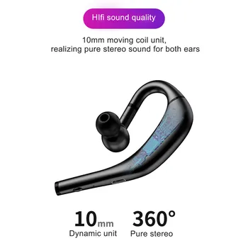 Stereo 5.0 Bluetooth Slušalke Nepremočljiva Bluetooth Slušalke Z Mikrofonom za prostoročno telefoniranje HD Razpis za iPhone Xiaomi Brezžične Slušalke