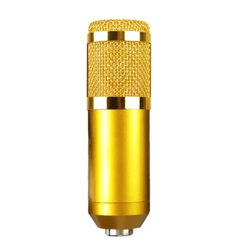 Strokovno Kondenzator Mikrofon za PC zvočni Posnetek Mikrofon za Karaoke Mikrofon Mic Komplet Zvočno Kartico, Mikrofon BM800