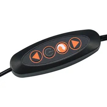 Strokovno Tatoo Lučka USB Hladno Svetlobo LED Svetilka, Trepalnic, Obrvi Tatoo Salon Nohtov Lučka Stalno Svetlost Oprema