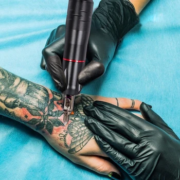 Strokovno Tattoo Stroj Komplet Rotacijski tattoo pero pralni Nastavite Napajanje Vložkov Iglo Za PMU obrvi Tatoo Body Art