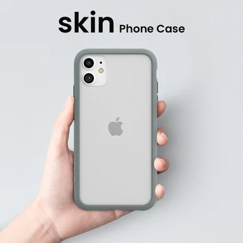 SUAIOCE Shockproof Odbijača Prozoren Silikonski Primeru Telefon Za iPhone 11 Pro Max Mehko TPU Nazaj Kritje Za iPhone X XS Max XR Primeru