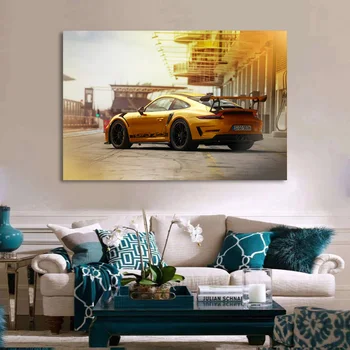 Supercoche Porsches 911 GT3 Wall Art Plakat HD Natisne Modularni Fotografij, Platno Slikarstvo Doma Dekoracijo Za Dnevna Soba Brez Okvirja