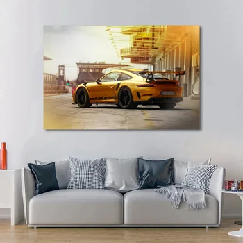 Supercoche Porsches 911 GT3 Wall Art Plakat HD Natisne Modularni Fotografij, Platno Slikarstvo Doma Dekoracijo Za Dnevna Soba Brez Okvirja