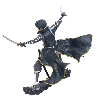 Sword Art Online GGO GOUKAI Kirito Dejanje Slika Pištolo Gale Online Kirigaya Kazuto Anime Figur SAO Črni Vitez PVC Model Igrača