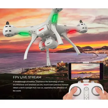 SYMA X8PRO GPS DRON WIFI FPV Z 720P HD Kamera ali v Realnem času H9R 4K Fotoaparat brnenje 6Axis Višina Držite x8 pro RC Quadcopter RTF