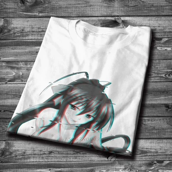 T-shirt Seksi Kawaii Anime Waifu Materiala Hentai T shirt Novo po Meri Visoke Šole Bombaž Moda Tee Majica