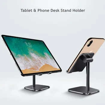 Tablični Stojalo Držalo, Kovinske Nastavljiv Namizni Nosilec Za Samsung Huawei iPad Stojalo Univerzalno Mobilno Držalo za Telefon