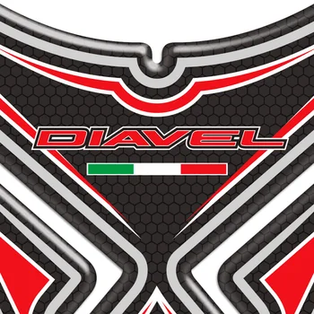 Tank Tipke Za Ducati Diavel 1260S 1260 S 3D logo strani plošče nalepke Goriva Zaščitnik Oklep Emblem Motocikel Nalepka