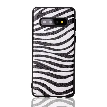 Telefon Primeru Za Samsung S7 S8 S9 S10 plus Opomba 8 9 10 Robu Plus A20 A30 A40 A50 A70 Zebra vzorec Za A5 A7 J6 J7 A8 2018 Primeru