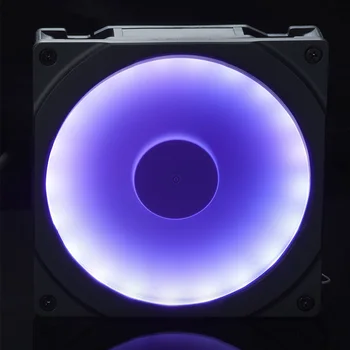 Tesnilo Barva Spreminja Z Vijaki Univerzalni Visoko Gostoto Led Računalnik Hlajenje RGB Fan Okvir Heatsink Styling Ultra Tanek