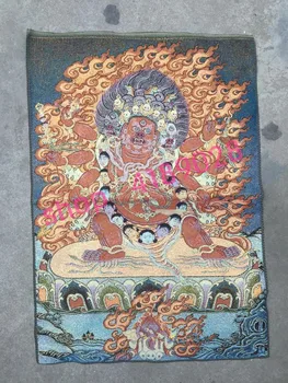 Tibetanski Budizem, Thangka Jin svilena vezenina